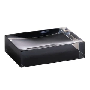 BISTA Seifenablage Polyresin Schwarz für Bad & Küche >> freistehend anwendbar - Bild 1 von 6