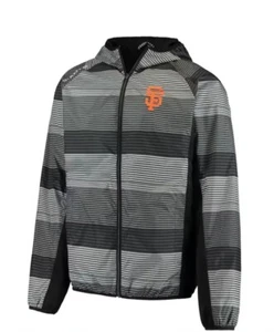 San Francisco Giants MLB Hooded Full-Zip Windbreaker Jacke NEU Gr. L 🎁 SALE! - Bild 1 von 5