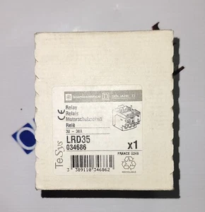 TELEMECANIQUE LRD35 THERMAL OVERLOAD RELAY RANGE 30-38AMP FREE FAST SHIPPING - Picture 1 of 3
