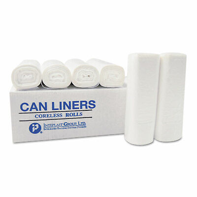 Inteplast Group High-Density Can Liner 43 X 48 60-Gallon 12 Micron Clear 25/Roll • 42.88$