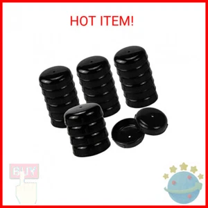 Furniture Feet Caps – 1.5" Wrought Iron Chair Leg Protectors (24 Pcs) - Picture 1 of 2