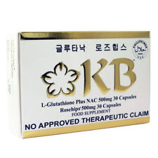 KB Kyusoku Bihaku Glutathione Activator plus NAC Rosehips 500mg capsules