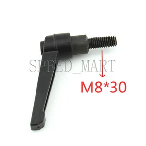 Machinery M8 x 30mm Threaded Knob Adjustable Handle Clamping Lever - Picture 1 of 3