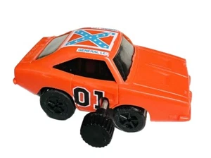 Vintage General Lee Car Dukes Of Hazzard Toy Wrist Racer Wind Up 1980 Toy - Picture 1 of 6