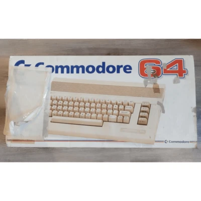 Commodore 64 c64 c boxed retro computer vintage - Immagine 1 di 4