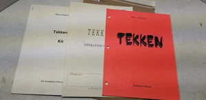 Tekken namco 1994 arcade video game Manual #1379 - Picture 1 of 1