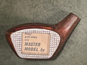 FABULOUS 1950 -60's  ACTUAL SIZE DRIVER HEAD ADVERTISING DISPLAY FOR GOLF CLUBS - Picture 1 of 5