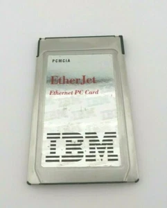 IBM 72H4041 EtherJet Ethernet PC Network Card PCMCIA - Picture 1 of 4