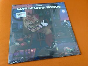 Disney Lo-Fi Lofi Minnie: Fokus lila Orchidee Vinyl Schallplatte - D23 Expo 2022