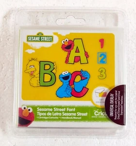 Sesame Street Font Cricut Cartridge - 100 Unique images - Picture 1 of 2