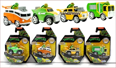LOTE 4 - Vehículos Coches Concha Tortugas Ninja Adolescentes - RAPH LEO MIKEY Donnie Foto 1 de 4