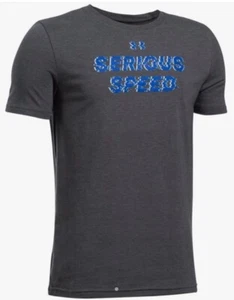Under Armour, heat gear, Loose, BOYS / Youth Tops, Graphic Short Sleeve, YXS - Picture 1 of 8