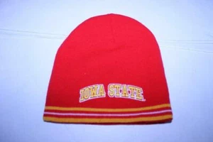 Adult Iowa State Cyclones OSFM Beanie Stocking Cap Hat (Red) The Game - Picture 1 of 2