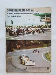 Internationales Sachsenring Rennen für Motorräder Hohenstein-Ernstthal 1980 /3 - Bild 1 von 5