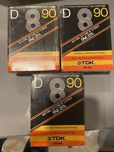 tdk 90 blank 8-track tape Double Pack