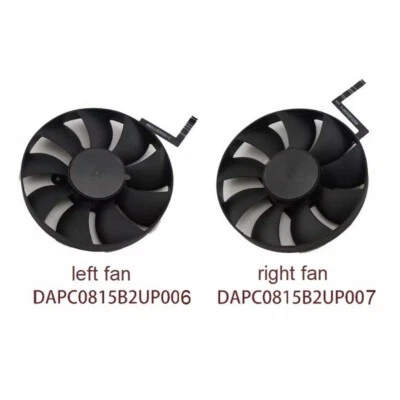 NVIDIA RTX Graphics Card Fan 3060 3060Ti Replacement AVC DAPC0815B2UP006 TD118 - Image 1 of 4