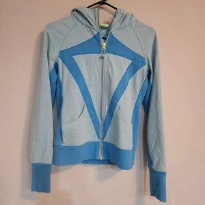 Ivivva by lululemon size 14 Girls Full Zip Jacket Blue - Picture 1 of 6