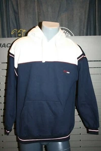 Babylon Bus USA Hombre Sudadera con Capucha Nueva Azul Blanco Vintage Expuesta Años 2000 - Imagen 1 de 7