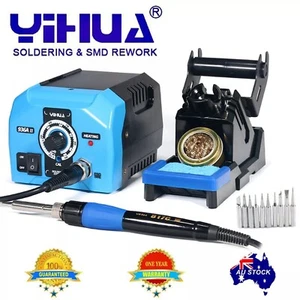 10Tips 936AII 60W Soldering Iron Station Lead Free ESD safe variable temperature - Picture 1 of 3