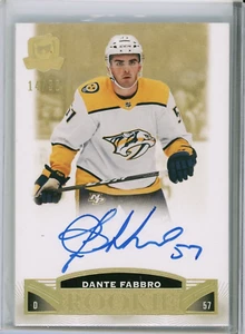 2019/20 UD THE CUP Dante Fabbro GOLD SPECTRUM RC AUTOGRAPH AUTO /36 PREDATORS - Picture 1 of 1