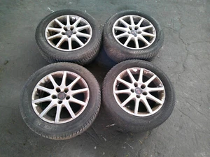 Orig Saab 9-3 93 Y3SF 16 Zoll Alufelgen Radsatz Allwetterreifen Ganzjahresreifen - Bild 1 von 6