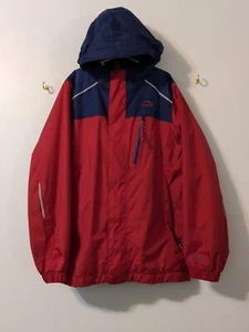 L.L.Bean Trail Model Reflective Hooded Rain Jacket Boys Size Medium 10-12 - Bild 1 von 11