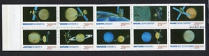 US 1991 29¢ Space Exploration Stamp Booklet (1 pane) #BK192 MNH - Picture 1 of 2