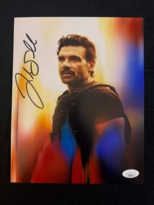 Frank Grillo signed Superman 8X10 photo W/ JSA COA - Picture 1 of 2