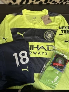 Puma Etihad Airways Manchester City 3rd Trikot Mini Kit #18 - Bild 1 von 8