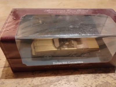 Modellautos 1:43 American Excellence / Neo Dodge 600 Cabriolet Ltd 1/500 OVP - Bild 1 von 4