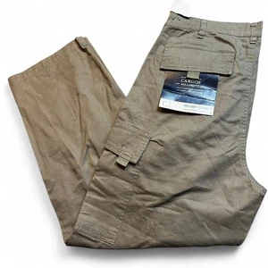 Pantalones estilo vintage descoloridos gloria cargo estilo militar calce relajado 36x32 totalmente nuevos - Imagen 1 de 6