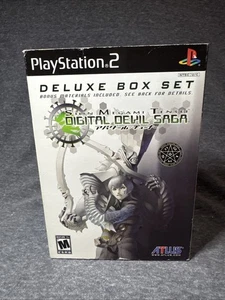 Shin Megami Tensei: Digital Devil Saga Deluxe Box Set PS2 PlayStation 2 CIB 4 - Foto 1 di 18