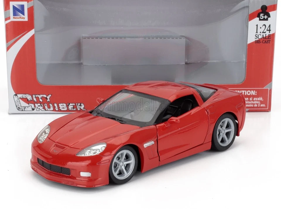1/24 NEWRAY - CHEVROLET - CORVETTE C6 GRAND SPORT COUPE 2007 71913i - Immagine 1 di 1