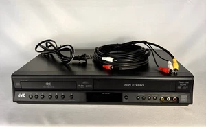JVC DVD VCR Recorder Kombiplayer Stereo VHS 4 Kopf HiFi HR-XVC14 Kabel getestet - Bild 1 von 21