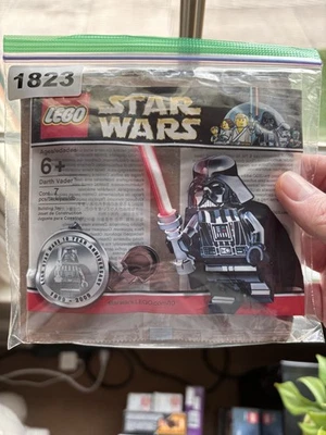 Lego Chrome Darth Vader 10 Year Anniversary Promotional sw218promo-1  Authentic - Image 1 of 4