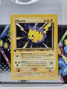 Pokémon Pikachu TCG Neo Genesis 1st Edition Card 70/111 LP - Picture 1 of 11