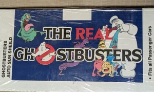 New Sealed 1986 Real Ghostbusters Auto Sun Shield Car Windshield Window Shade - Picture 1 of 5