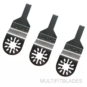 Hojas de sierra oscilante de acero inoxidable de 3 x 3/8"" se adapta a los modelos más antiguos de Bosch Multi-X - Imagen 1 de 1