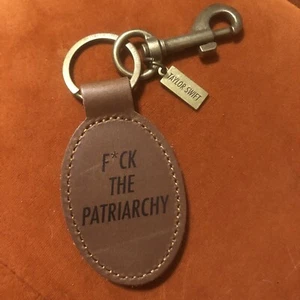 Taylor Swift ~ All Too Well Keychain ~ “F*ck The Patriarchy” ~ Official Merch - Picture 1 of 6