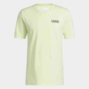 Camiseta Adidas Para Hombre Camiseta Adicross Camiseta Caddie Casi Lima MEDIANA GRANDE - Imagen 1 de 3