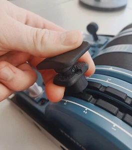 Funzionale A320 Flap Lever per TCA Quadrant Thrustmaster - Kit di conversione - Foto 1 di 7