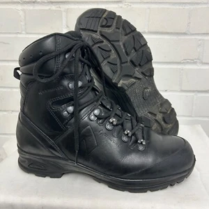 HAIX BLACK BOOTS - Size 8.5 Commander GTX Goretex Combat Mens , British Army - Picture 1 of 6