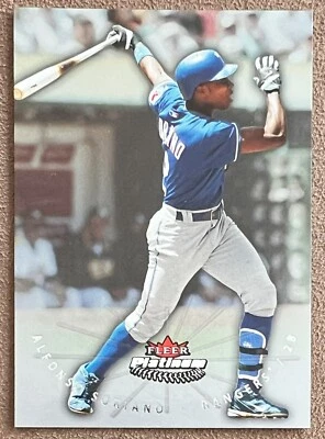 Alfonso Soriano 2005 Fleer Platinum Finish #83 /199 Texas Rangers Parallel Card - Image 1 of 2