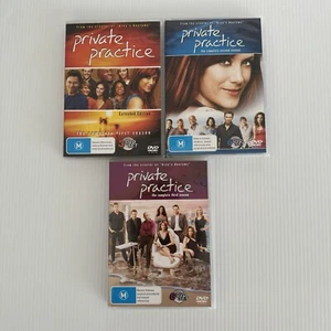 Private Practice Dvds Seasons 1-3 / 1,2,3 Region 4 Excellent Drama Collection - Picture 1 of 6