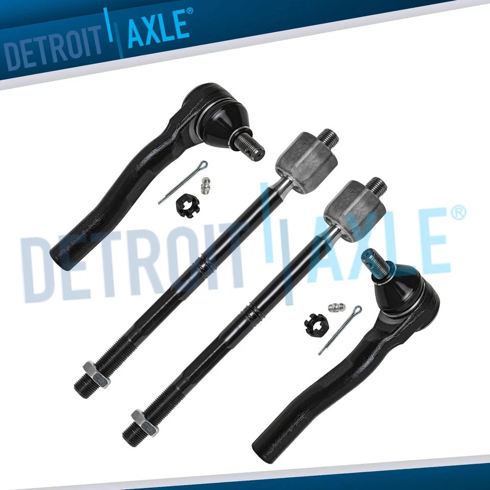 Conjunto de eslabones de extremo de barra de amarre exterior interior delantero para Chevrolet Malibu 2013 2014 2015 Foto 1 de 4