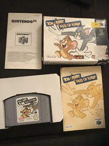 Tom et Jerry in Fists of Furry Nintendo 64 Jeu En Excellente État Boîte Correct - Picture 1 of 10