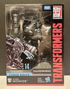 Transformers Studio Series 14 IRONHIDE Voyager Class Movie 1 Hasbro 2018 NISB!!! - Picture 1 of 19