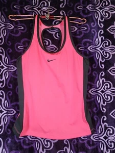 Womens Size Medium - Nike Pink and Black Tank Top - Picture 1 of 3