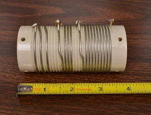 BOBINA DE TANQUE COLLINS 30L-1 80-10M (SINTONIZADOR LINEAL ANTENA VERTICAL SINTONIZADOR) - Imagen 1 de 2