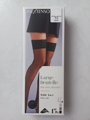 IN EXTENSO BAS UP 15 DEN TAILLE 2 COULEUR NOIR
